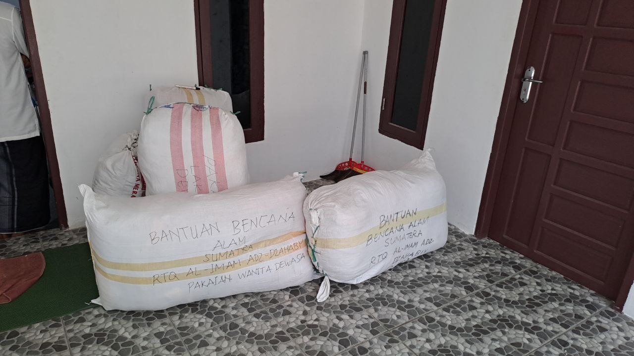 Dokumentasi donasi bencana Sumatra Utara dan Aceh